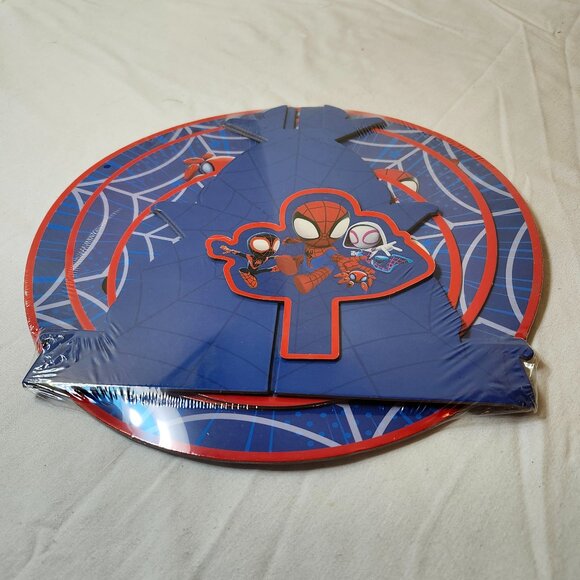 Spider Friends Cupcake Stand Set 3-Tier Round Carboard - Picture 1 of 4